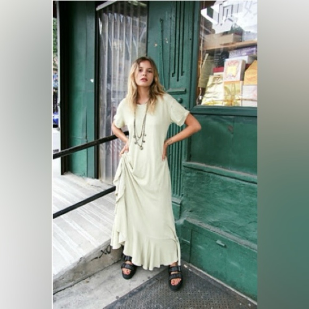Free People Havana Tee Maxi Dress, Size Small